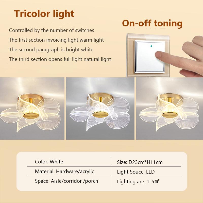 

Современный светодиодный потолочный светильник, акриловая направляющая пластина, абажур для спальни, столовой, гостиной, лестницы, прихожей, художественное украшение, люстры