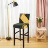 Stretch Bar Stool Covers Stretch Bar Stool Chair Covers, Counter Height Chairs Covers for Kitchen Dining Room Cafe Furniture