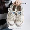 Global thick-soled heightening canvas shoes 22 spring and summer new casual students soft cute muffin casual board shoes