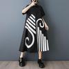 Short Sleeve Plus Size Cotton Vintage New In Dresses for Women Casual Loose Long Summer Shirt Dress