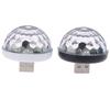 1X Car Usb Rgb Mini Interior Atmosphere Neon Light Colorful Music Led Decor Lamp