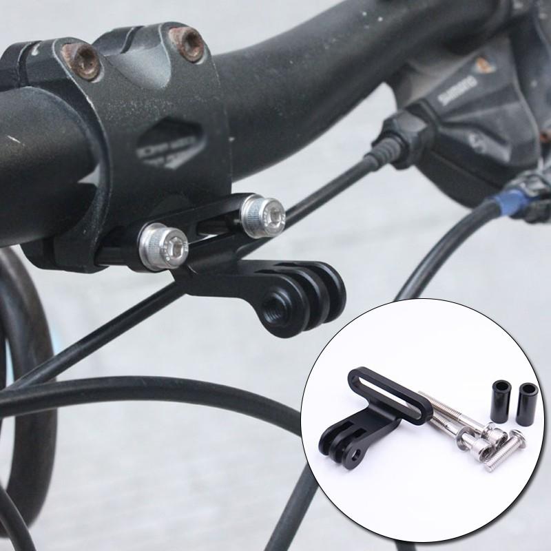 Sports Camera holder Stem Black Handlebar Clamp Aluminum alloy Bracket