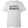 Socially Awkward T-shirt Anti-Social Introvert Shy Top Unisex Men's Gift Tee