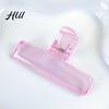 Acrylic Binder Clip 2Pcs Clear Clips with Strong Grip Colorful Paper for Small Office School Home Reusable Organizing Documents Photos Crafts