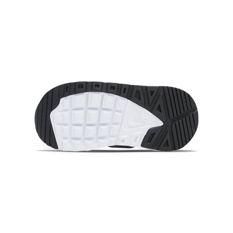 Nike Command Flex Non-Slip Shock Absorption Wear-Resistant Rebound Breathable Low-Top Walking Shoes Baby Shoes Gray White 844351-001