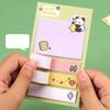 24Pcs Kawaii Panda Sticky Notes Creative Post Memo Pads Office School Stationery Adhesive Stickers Cute Note Pad Message