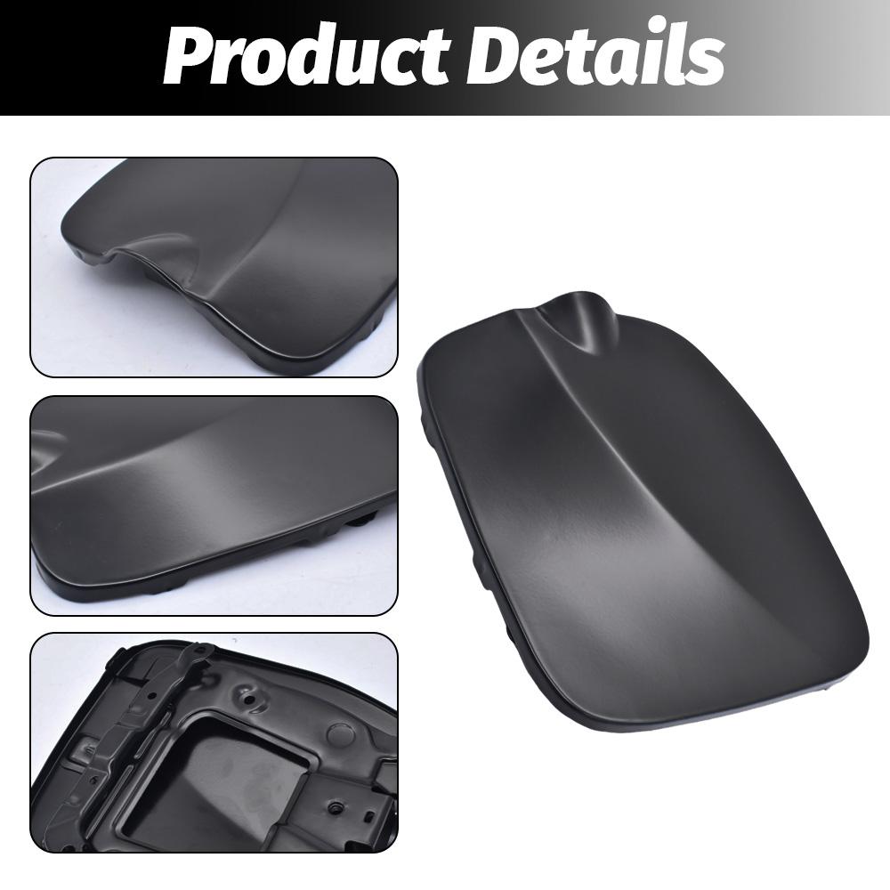 For Toyota Tacoma 5ft Bed 2016-2023 Black Fuel Gas Tank Filler Door Lid Cover Flap Cap 77305-04080 Replacement Car Accessories