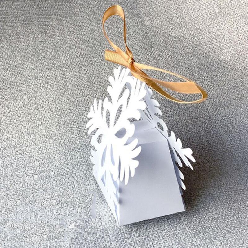 Christmas Snowflake Box Metal Cutting Dies Stencil DIY Scrapbooking Album Paper Card Template Mold Embossing Craft X3UC