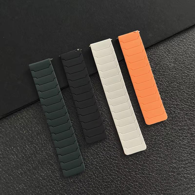 band For Samsung Galaxy watch 7 6 5 4 classic 5 pro Magnetic Silicone bracelet Huawei Watch GT 6/5/4/3/Pro 18mm/20mm/22mm Straps