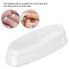 Portable White Nail Dipping Powder Tray Manicure Mould Nail Container