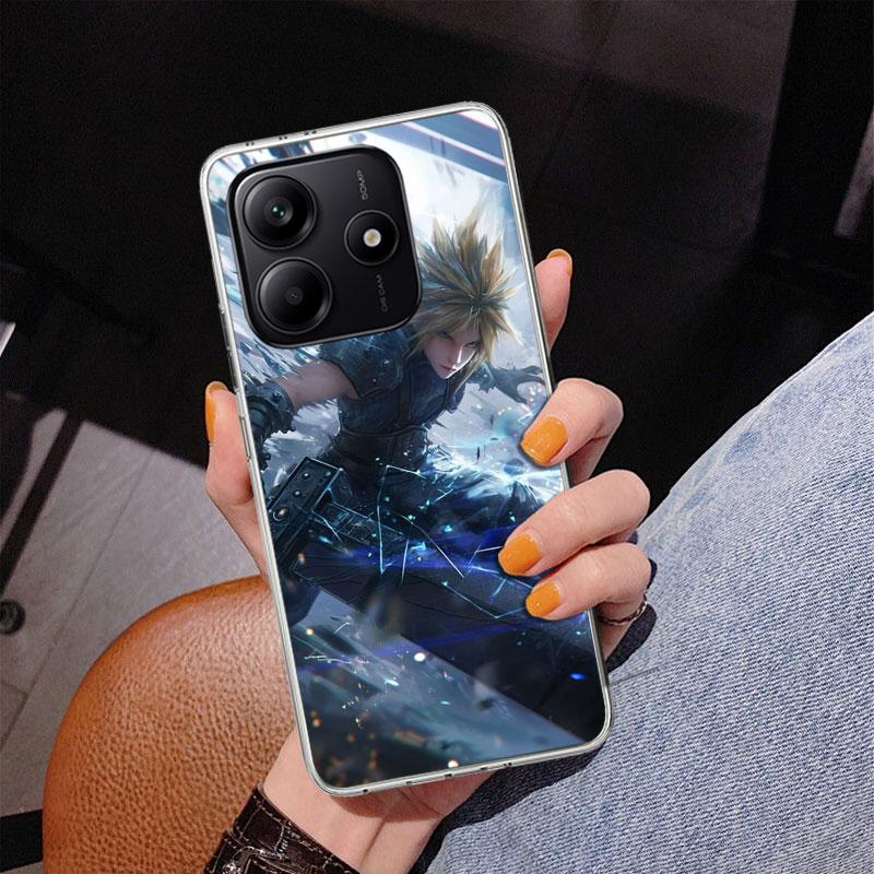 Final Fantasy FF VII Phone Case For Xiaomi Redmi Note 15 14 13 12S 12 11 Pro Plus 14S 11S 11E 10 10S 11T 5G Personalized Cover R