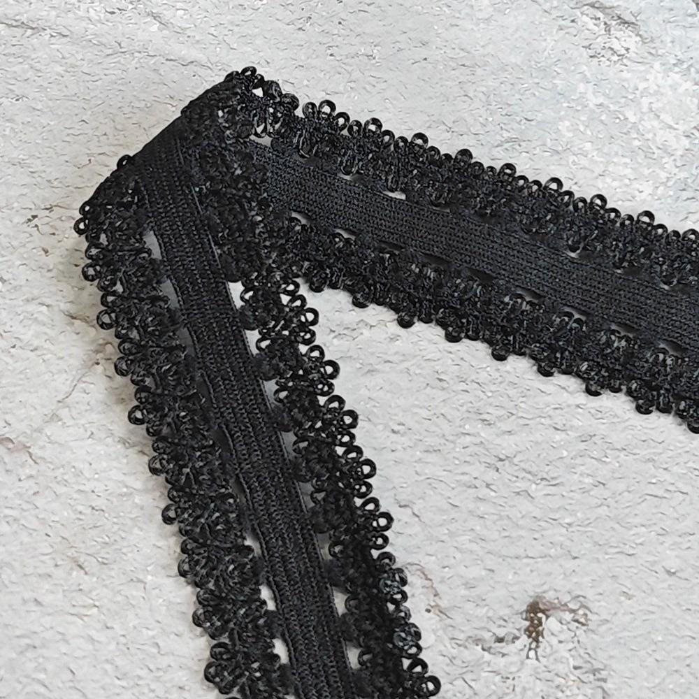 10 Yards 10 Yards Length Elastic Lace Ribbon Colorful Pattern 20mm Width Stretch Lace Trim Stretchy Material Elastic Weave