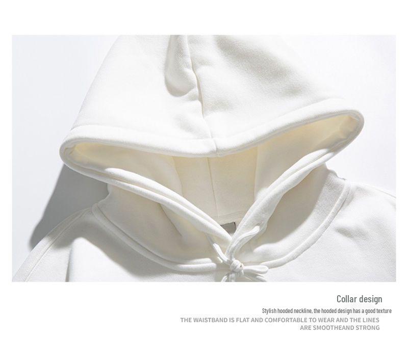 Women's Korean-Style Fleece-Lined Hoodie - Milky Fufu, Loose Fit, Skin-Whitening Effect, Ideal for Autumn/Winter