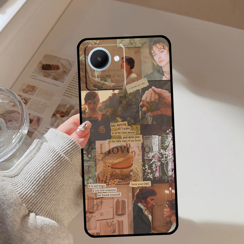 Pride And Prejudice Jane Austen For Realme 14 10 11 12 13 Pro Plus GT 7 Pro 6 5 GT 6T C67 C61 C55 C53 C51 C21Y C25S C75 Case