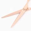 DEEDS GTZ Pink Gold Titanium by Japanese Scissors Haircutting Scissors Scissors, 6.0 Inches, Specialist, Hairdresser,