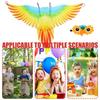 Parrot Wings Costume Role Play Costume Bird-Costume For Kids Boys For Daily Dress Up School Performances Masquerade