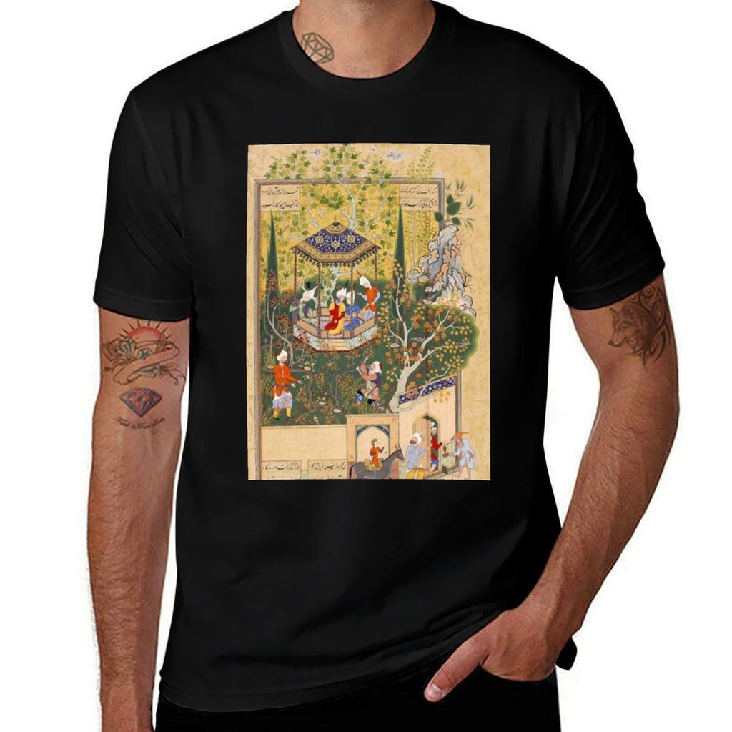 Persian Miniature From The 16th Century Tshirt Plus Size Nonshrink Tshirt