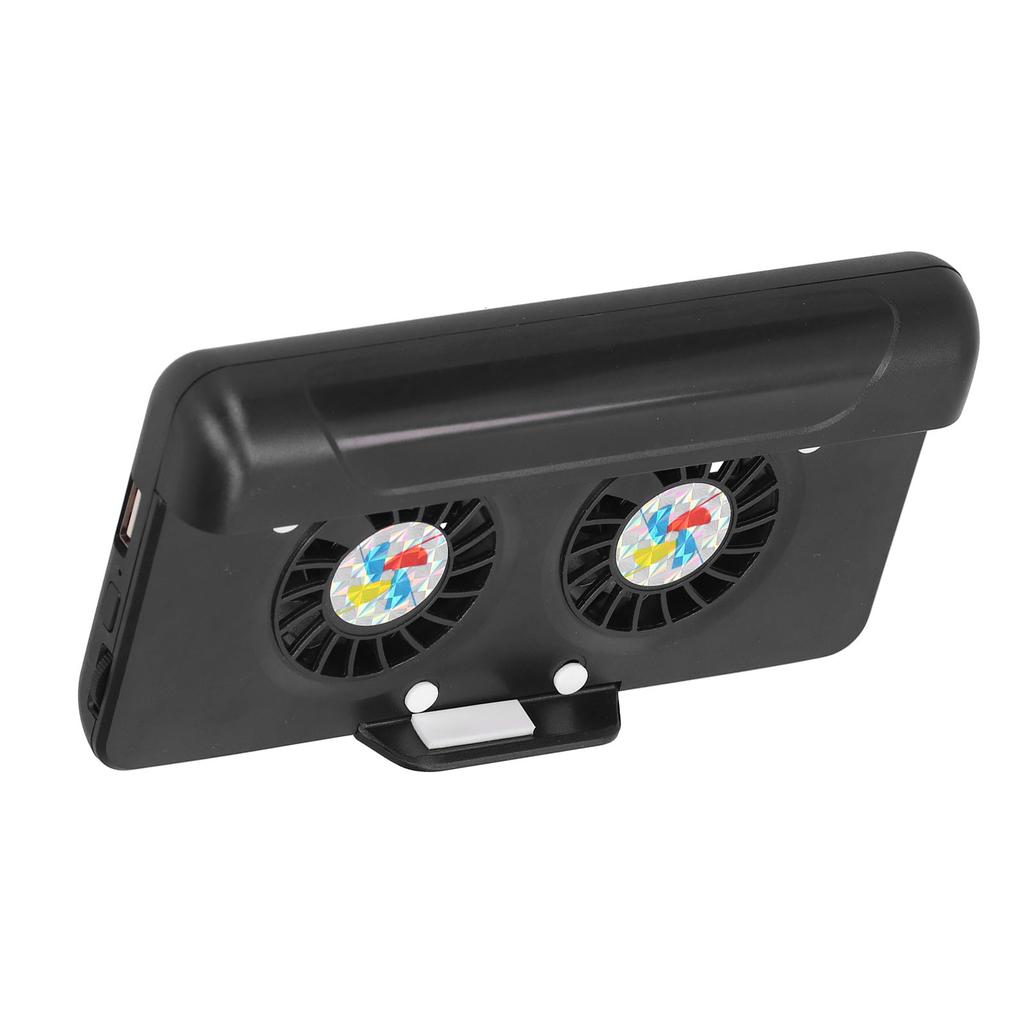 Multi Functional Non Slip Double Fan Radiator Heat Dissipation Backclip Mobile Phone Accessory