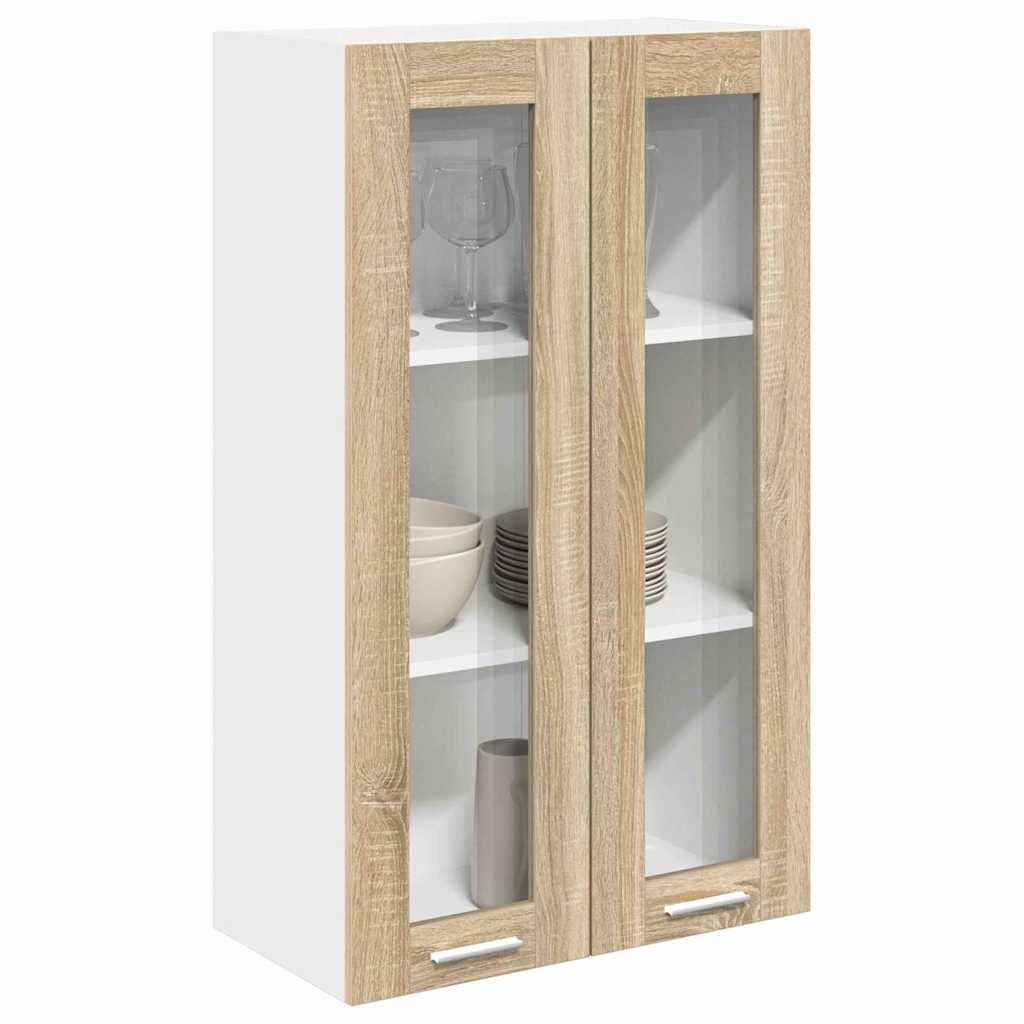 Hanging Cabinet Sonoma Oak 60 X 31 X 100 Cm Particleboard