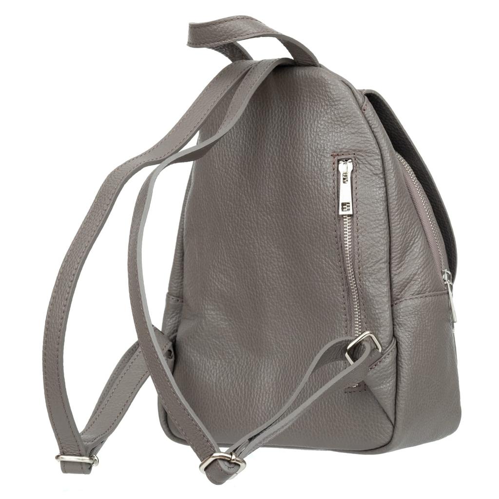 Vezze Coppetta Leather Handbag Anthracite