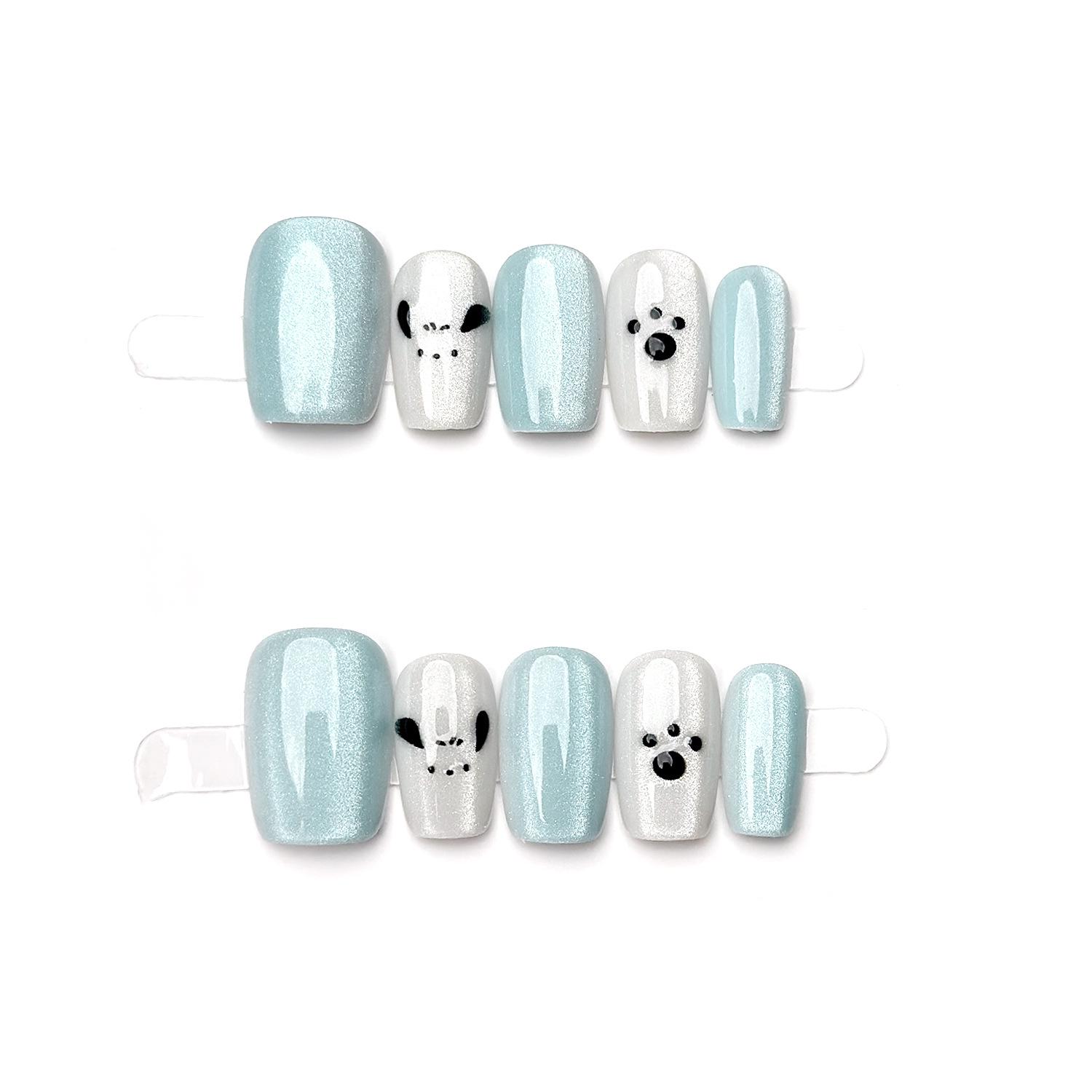 

Jiaolong Raspberry Jam Cat-Eye Gradient Nails: Pure Desire Whitening, Cute Advanced Nail Art