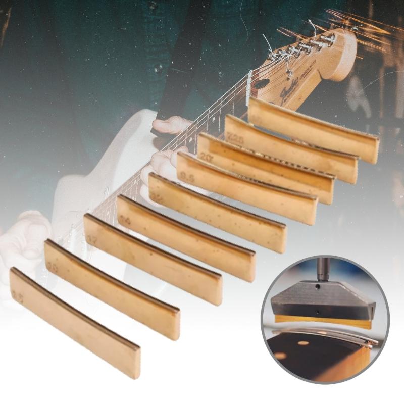 9Pcs Fingerboard Fretboard Press Caul Insert Set Musical Instrument Accessories Electric Guitar Bass Repair Tool Set