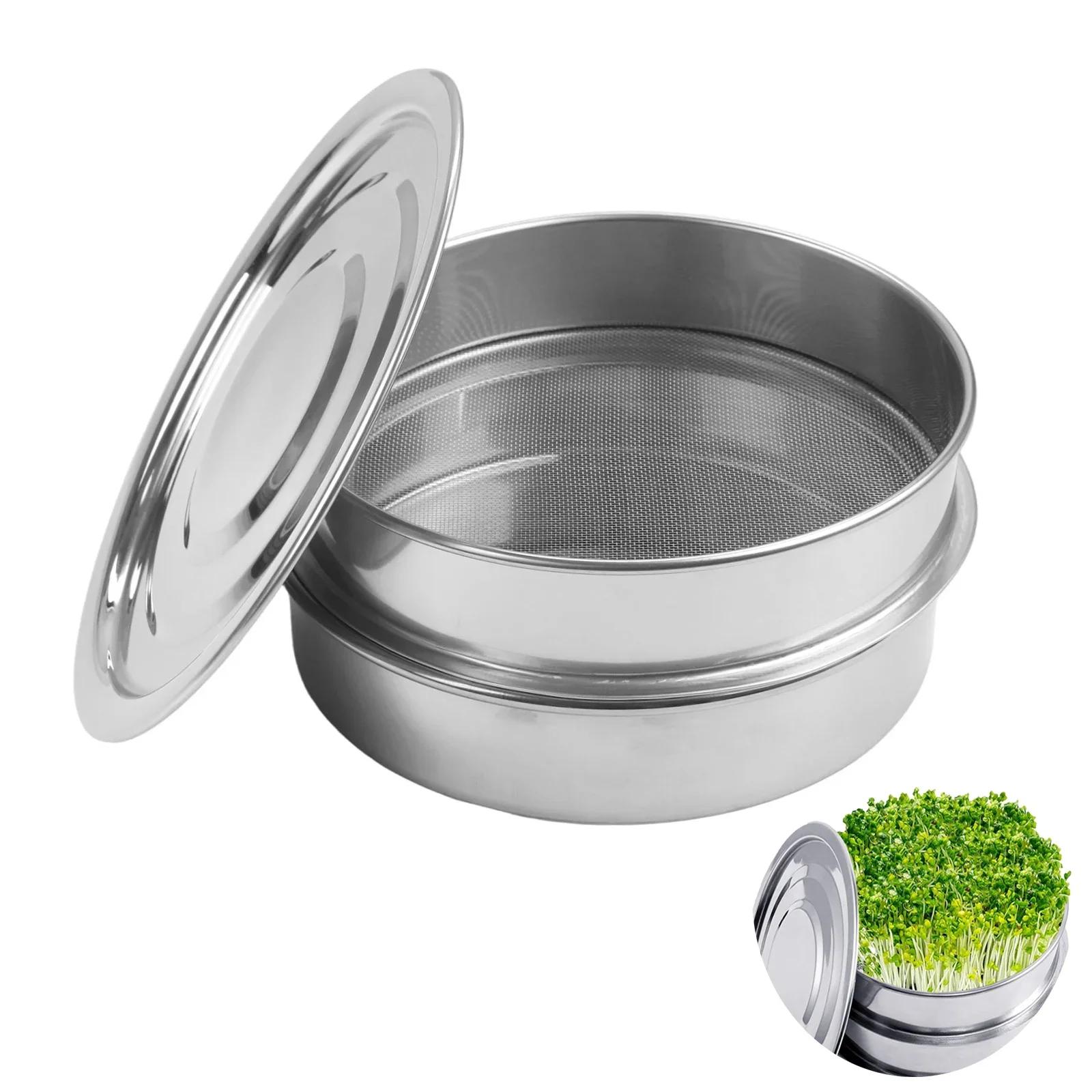 

Holiday Gifts As Shown Sprouting Tray Kit Space Saving Sprouting System Drainage Tray Stackable Germination Tray