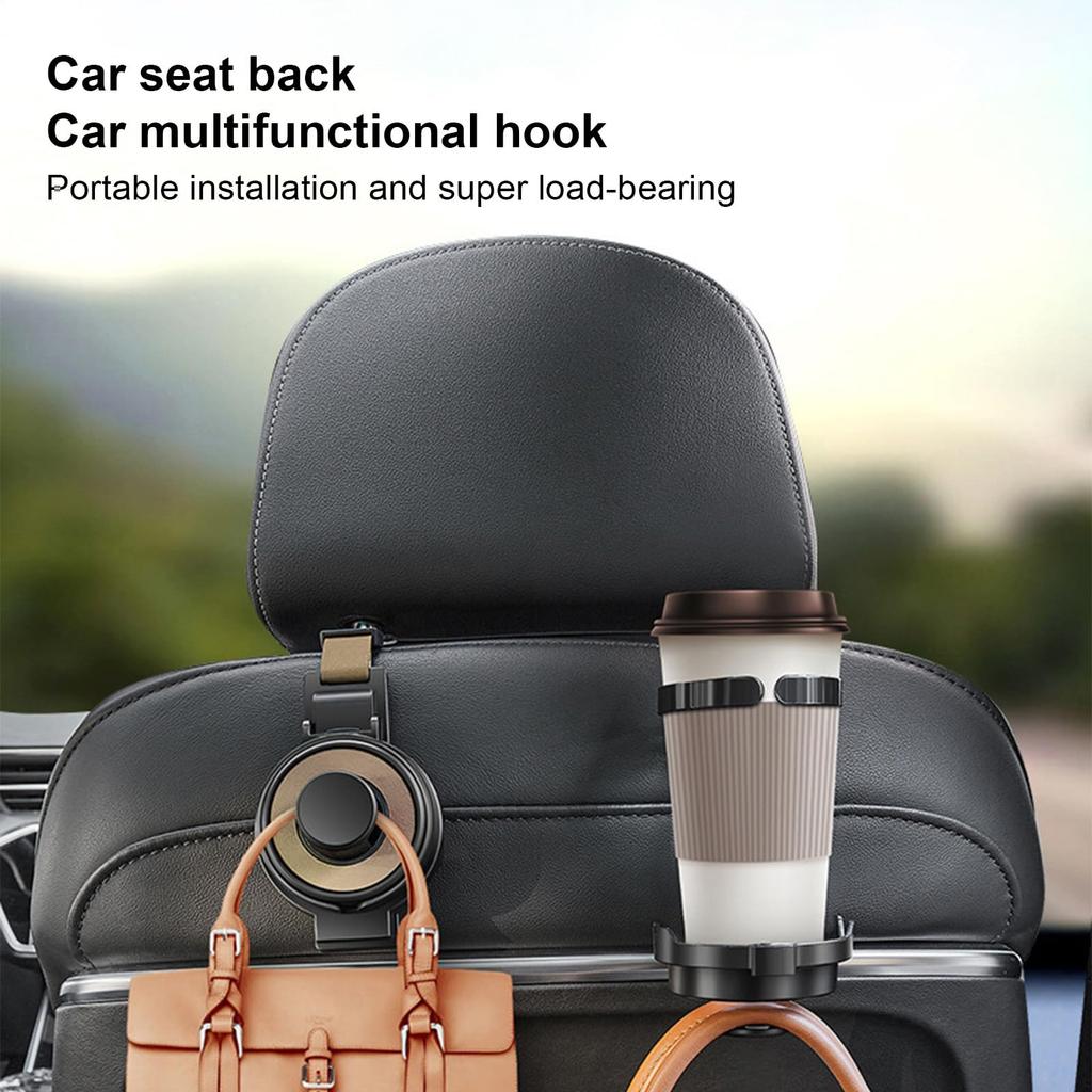 Generic Car Back Seat Cup Holder,Car Back Seat Cup Holder Car Multifunctional Hook