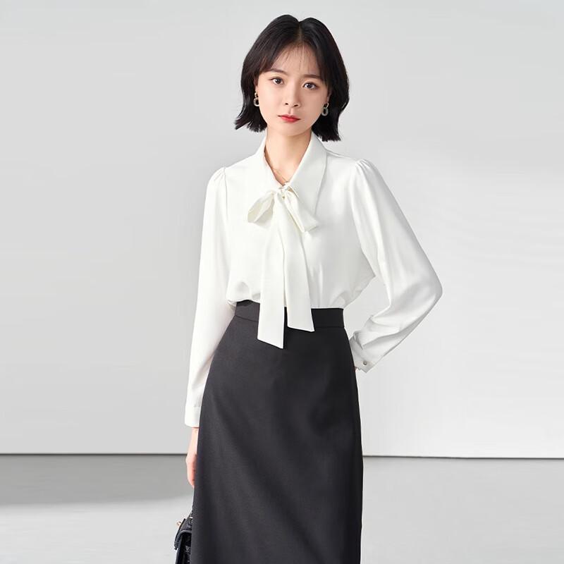 Women's Chiffon Bow Blouse