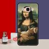 Mona Lisa Case For Samsung Galaxy J3 J5 J7 2016 A3 A5 2017 A6 A7 A8 A9 J8 J4 J6 Plus 2018 Back Cover