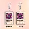 Hot Epic The Musical Songs Keychains for Women Accessories Bag Wouldn't You Like No Longer You Music Keyings Jewelry Fans Gifts