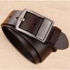 Men's Genuine Leather Belt, 3.8cm Wide, Pin Buckle - Versatile for Business and Casual Wear