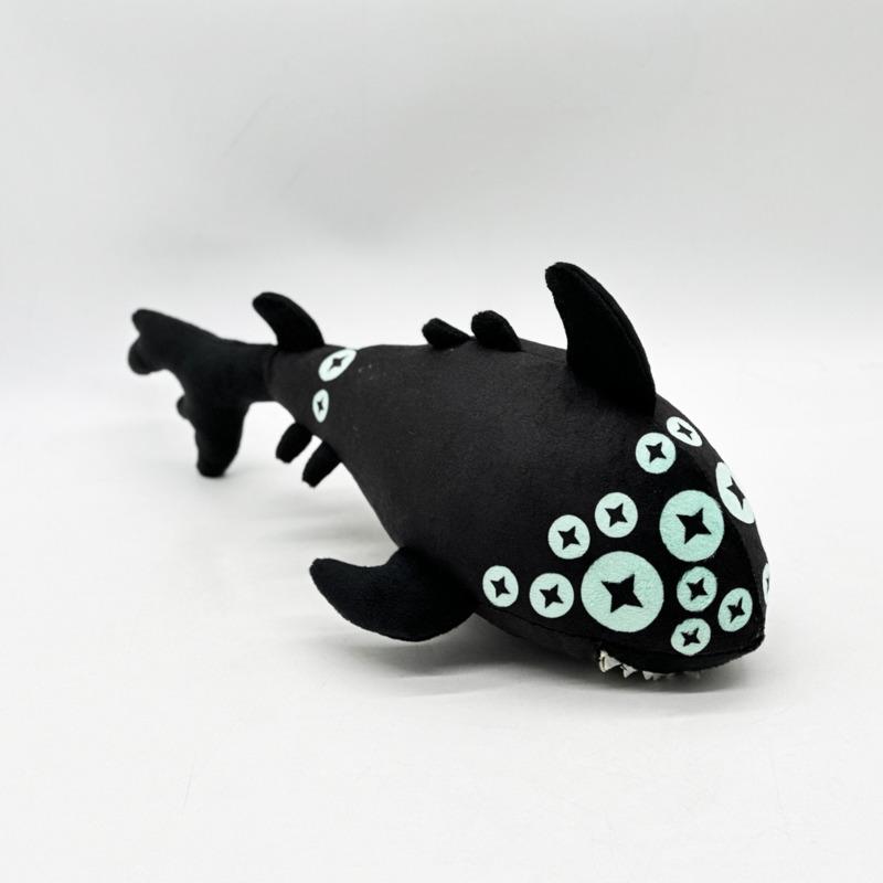 Popular Game Pressure Eyefestation Themed Multi Eyed Fish Plush Doll Soft Stuffed Toy Collectible Gift for Kids Adults Game Fans