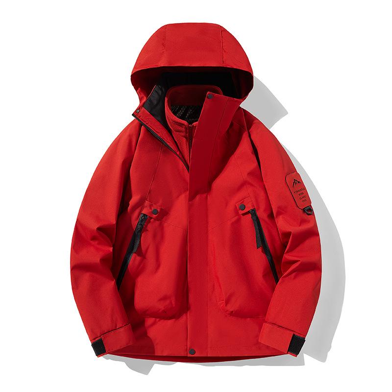 Unisex Lightweight Waterproof Hooded Jacket for Spring/Autumn - Thin, Casual, and Ideal for Cycling