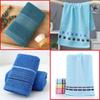 Cotton Towel With Embroidery For Home Use Perfect Absorption Gift For Women