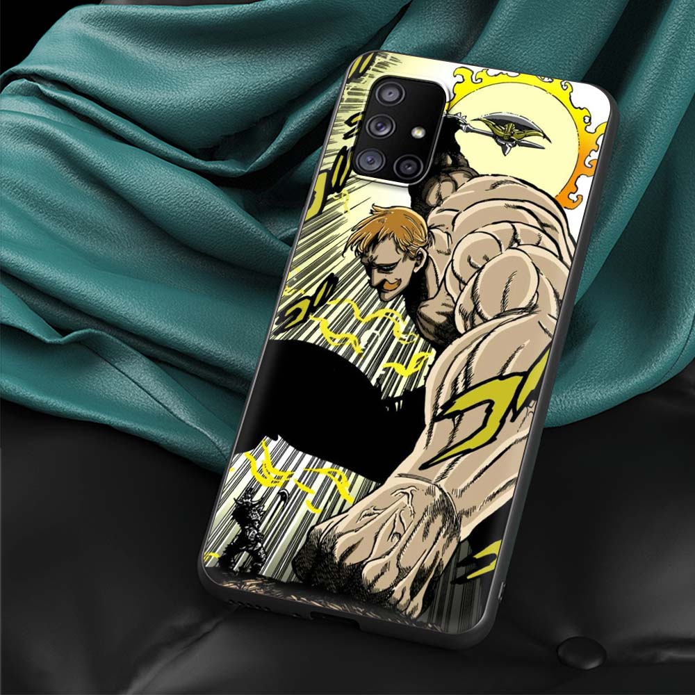 Etui na telefon anime Siedem Grzechów Głównych dla Samsunga Galaxy A51 A71 A21S A12 A11 A31 A52 A41 A32 5G A72 A02S Pokrowiec z silikonu TPU