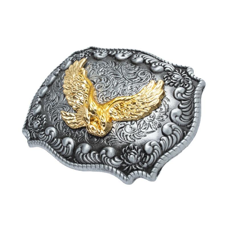 Vintage Punk Eagle Buckle for Casual Belt