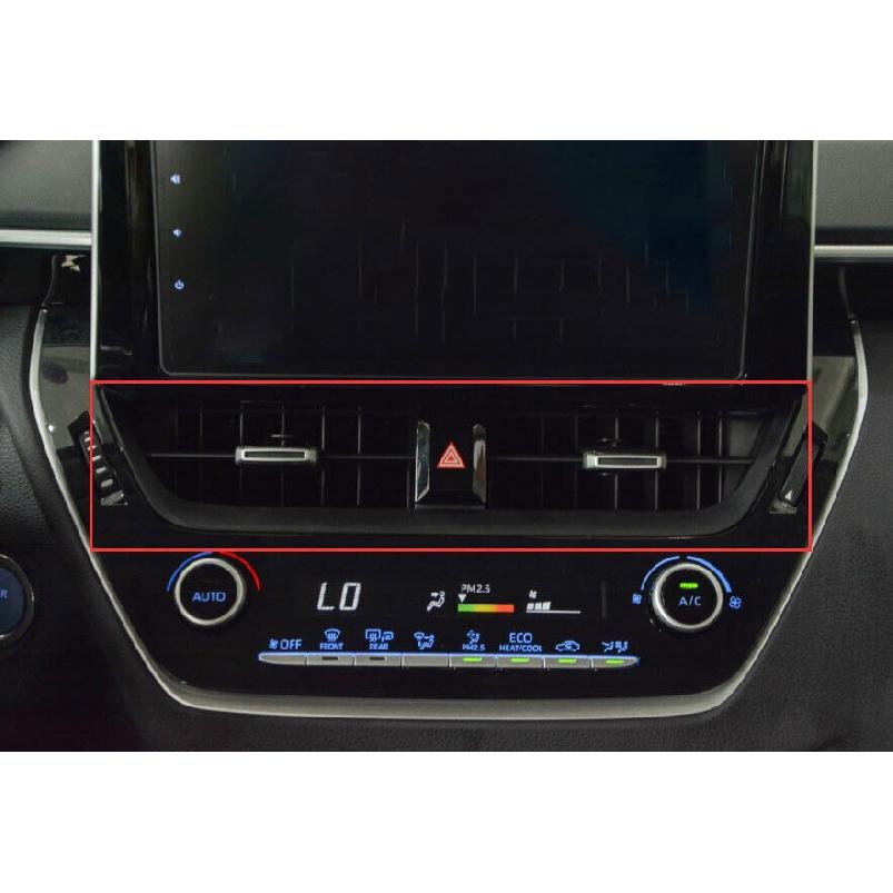 Fit For Toyota Corolla 2019-2023 Bright Blue Middle Air Outlet Vent Frame Trim