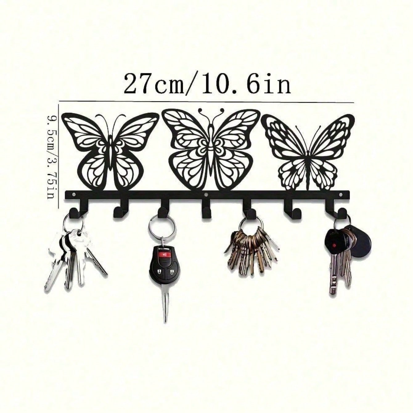 

Metal Wall Art Decor Plaque Sign Home Office Kitchen Hanging Ornament різнокольоровий