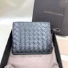 [Pre-Owned] Solid Color Double Fold Wallet With Card Slots - Excellent #1W42JDO