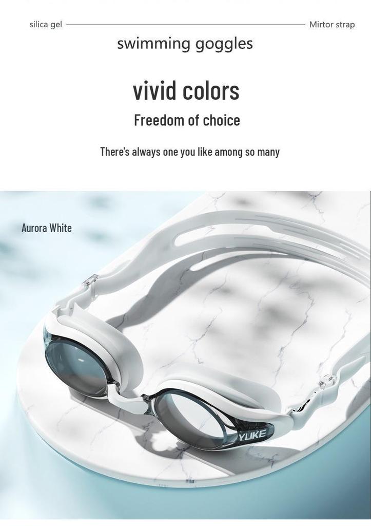 Prescription Adult HD Anti-Fog Myopia Swim Goggles - Waterproof Unisex Professional Diving Equipment