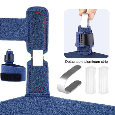 Yousheng 1 Set Toe Support Splint Fastener Tape Design Soft Lining Adjustable Anti-abrasive Straighten Curved Pain Relief Toe Brace Tape Foot Care