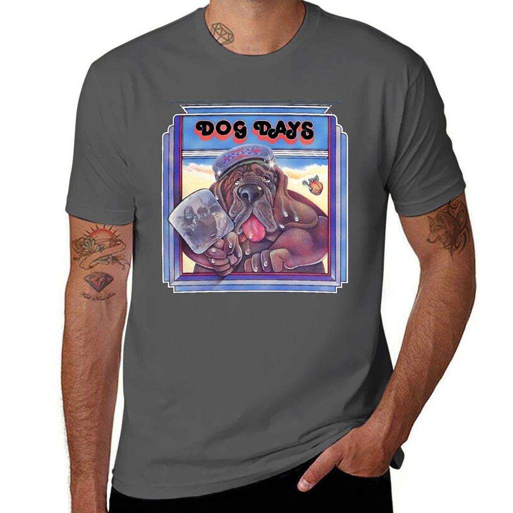 Atlanta Rhythm Section: Dog Days T-Shirt T Shirt Man Casual T Shirts for Man Pack White T-Shirt