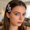 2 Piece Lovely Star Dot Music Symbol Hair Clip Safe Acrylic Hair Decorations Barrettes Present For Kids Adults