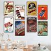 Vintage Candy Chocolate Metal Plates Cream Milk Chocolate Poster Metal Plaque Tin Sign For Kitchen Cafe Dining Room Wall Decor