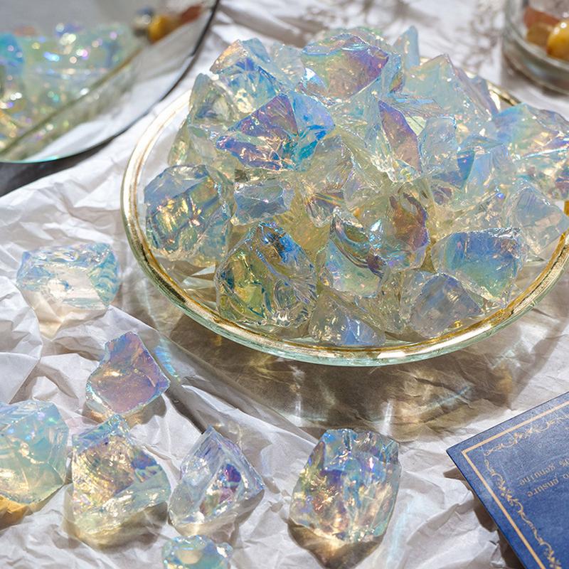 High Quality Aura Clear Quartzs Raw Stone Natural Crystal Raw Stone,Gemstone Jewelry,Glitter, Healing Crystal, Birthday Gift