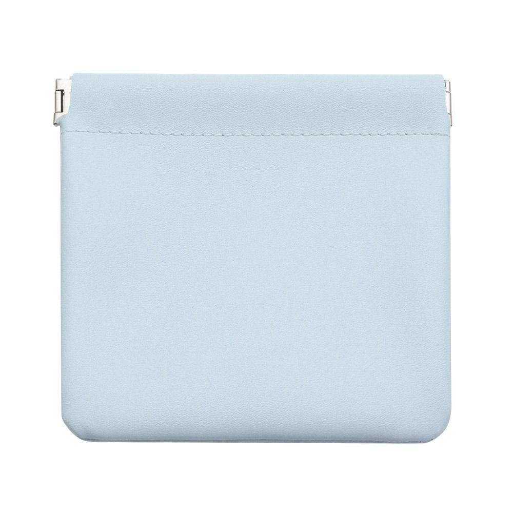 Fashion PU Leather Earphone Storage Bag Coin Pocket Purse Mini Wallet Key Organizer Money Change Pouch Women Credit Card Holder