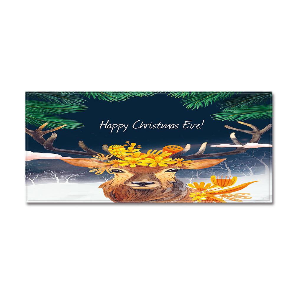 Christmas Kitchen Sand Carpet Doormat Long Floor Mat