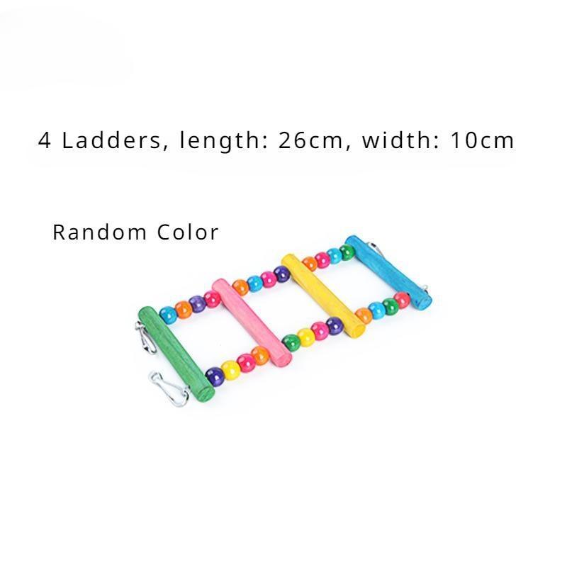 

Игрушки для птиц попугаев лестницы качели жевательные игрушки подвесные аксессуары для клетки питомца гамак игрушка-качели для птицы попугая