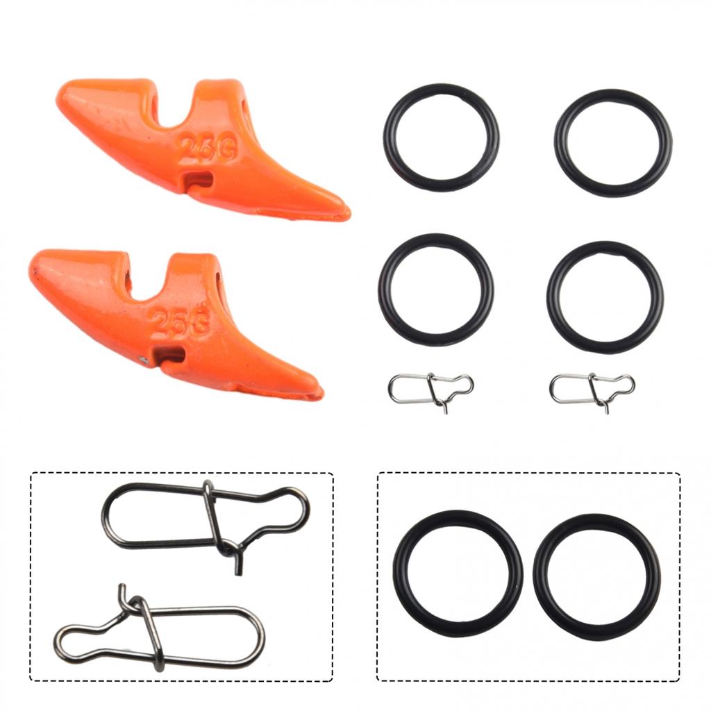 10/15/20/25g Squid Jig Tip 2pcs/Pack Egi Jig Jigs Run Weight Sinker